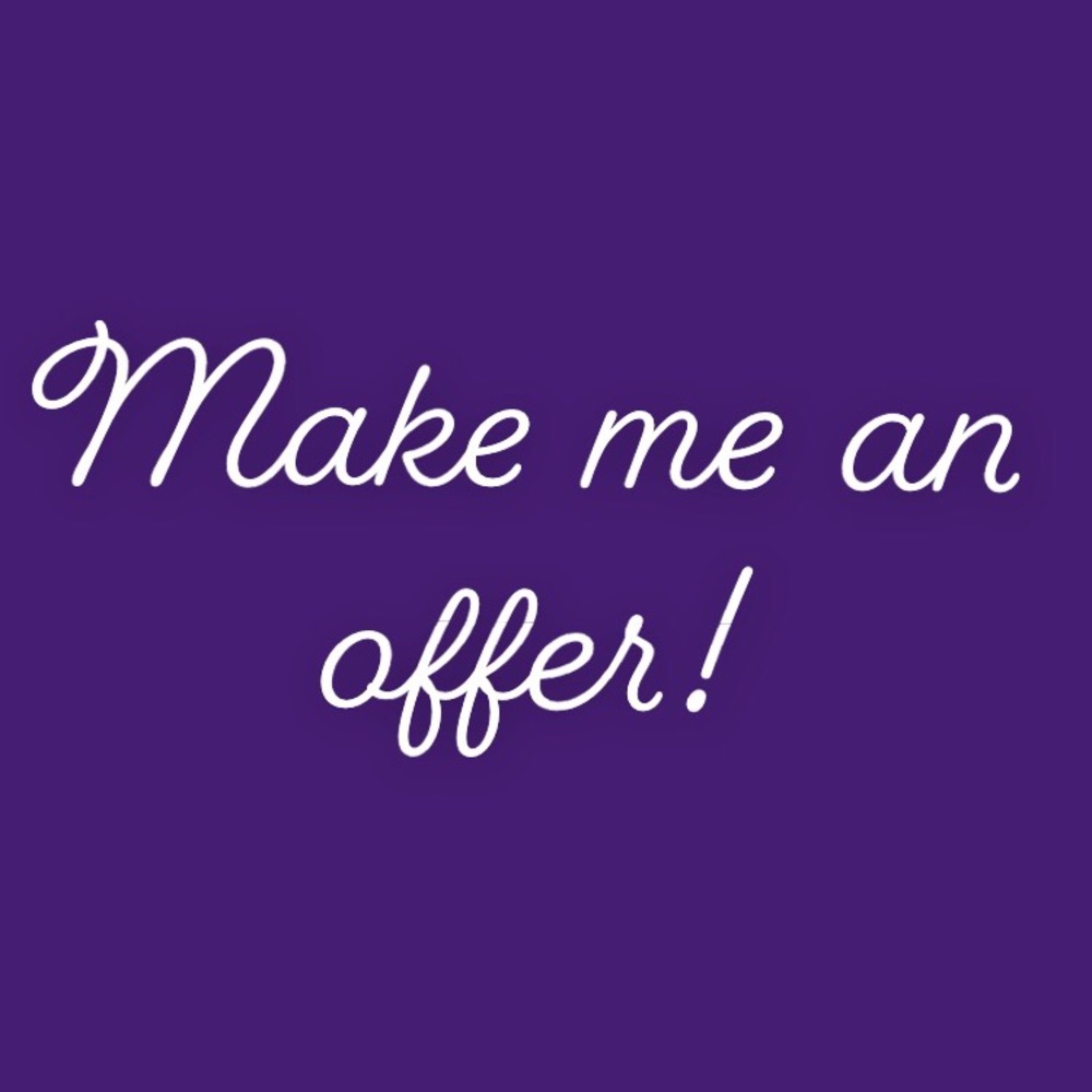 Wanna negotiate? Make me an offer!